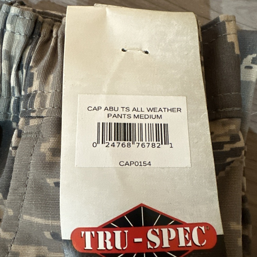 Tru-Spec Vanguard Pants Mens Medium Regular Camo Air Force ABU All Weather BNWT - Picture 2 of 5